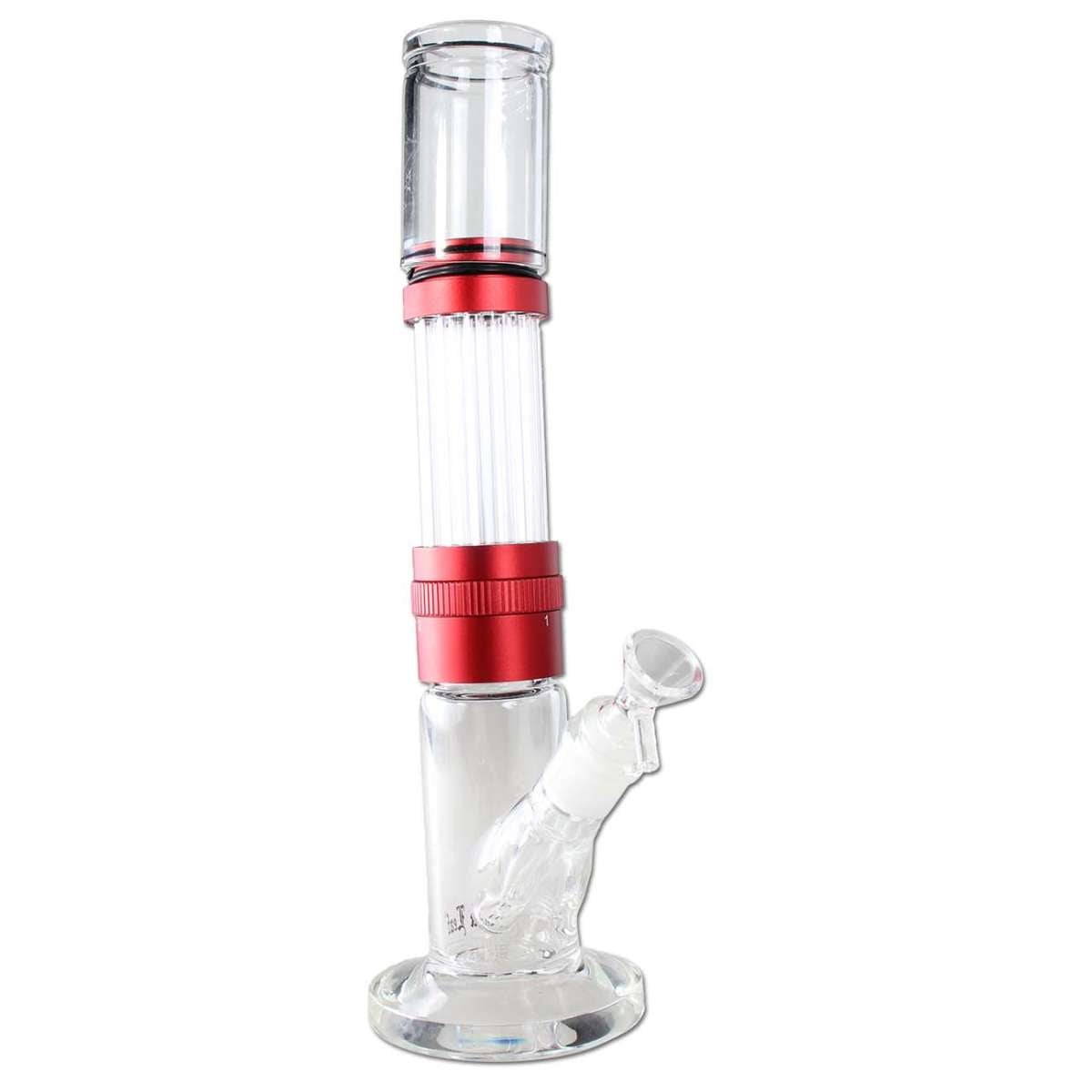 Black Leaf Glass Bong KIT