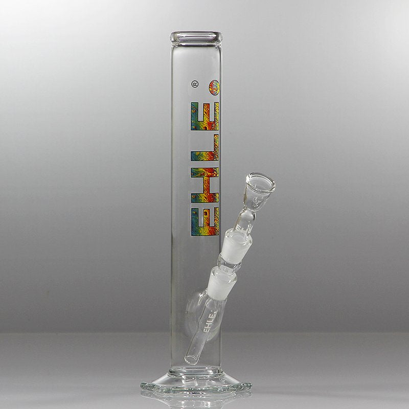 EHLE waterpijp recht 500ml Psychedelisch 37cm