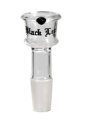 Glazen waterpijp kom voor 20mm scherm (zwart blad)