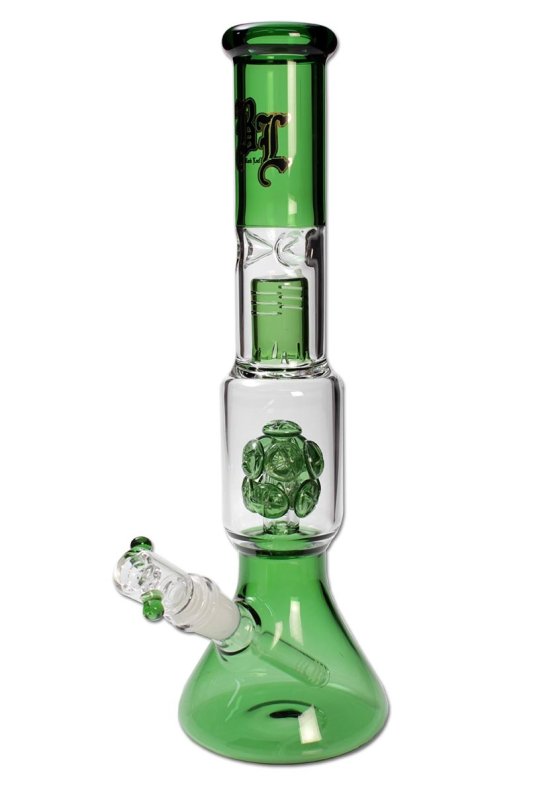 Black Leaf Multi-Level Percolator & Waterpijp Groen