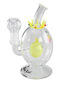 Black Leaf King Egg Dab Bong met Percolator