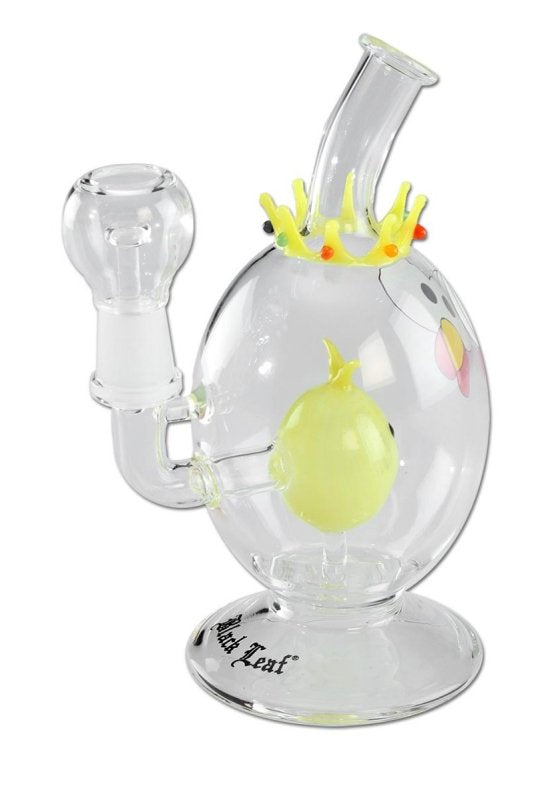 Black Leaf King Egg Dab Bong met Percolator