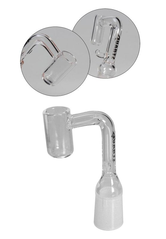 Quartz Dabbing Banger 90° met Olie Pod