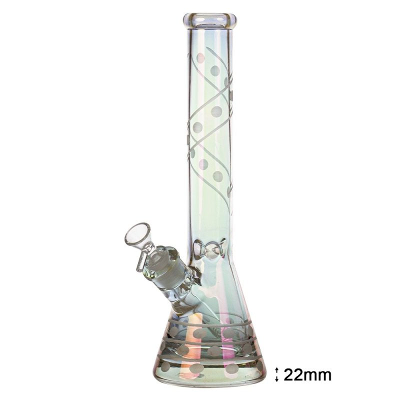 Amsterdams Glas Zig Zag Beker Waterpijp IJs
