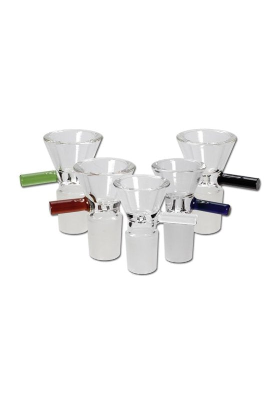 Glazen Bowl met handvat SG19 (18,8mm)