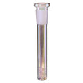 Diffuser Downstem SG14/19 met Regenboog Glas Effect (Black Leaf)