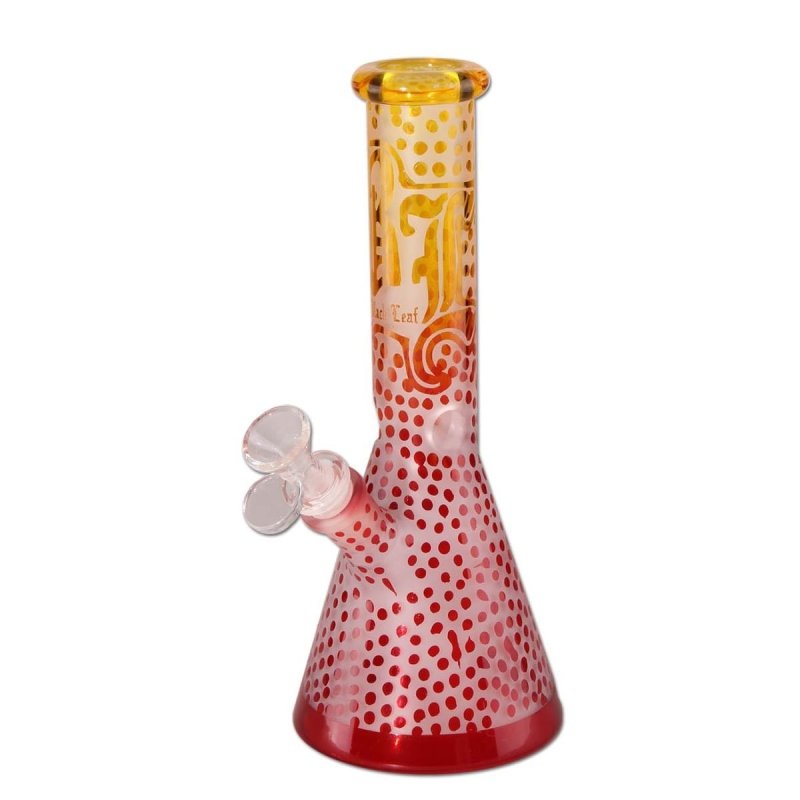 Artsy IJs Bong (Beaker) Black Leaf
