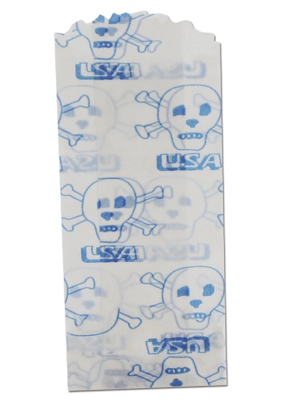 Kleine perkamentpapieren zakjes met antiaanbaklaag New World