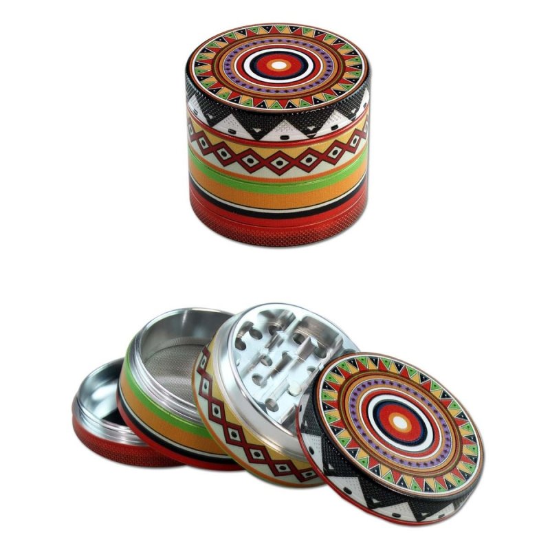 Black Leaf 4-Delige Aluminium Grinder Totem