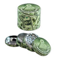 Aluminium 4-Delige Wiet Grinder Dollar van Black Leaf