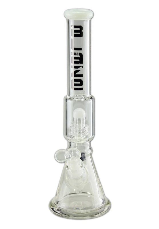Blaze Glas Twee-Kamer Perc Beaker Ijs waterpijp