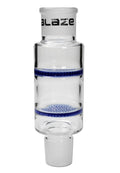Blaze glazen M&M waterpijp verlenger 2x HoneyComb verstuivers