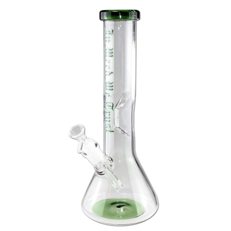 In Weed We Trust Pyrex ijsbeker waterpijp
