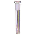 Diffuser Downstem SG14/19 met Regenboog Glas Effect (Black Leaf)