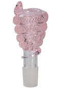 Glazen Bowl Adder gekleurd 18,8mm